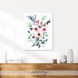 Gabbie artwork Loose watercolour painting stretched canvas made in Ontario Canada by Senay Studio