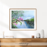 Beautiful watercolour painting by Senay Studio, senaystudio.com