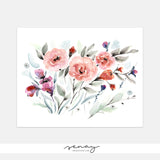 Amy Watercolour Giclée Art Print by Senay Studio