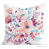 throw pillow cover Serenity Rose - Senay Design Studio