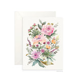 Rose Bouquet greeting card