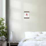 Red Cardinal Art Print & Hanger