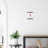 Red Cardinal Art Print & Hanger