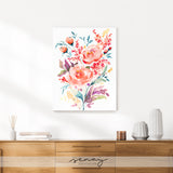 Beautiful and unique watercolour floral artworks by Senay Studio produced in Ontario Canada 