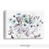 Silvia watercolour painting by Senay, gallery style stretched canvas wall art made in Ontario Canada senaystudio.com
