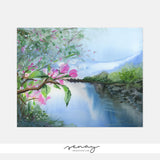 Beautiful SpringBlossom Giclée Art Prints by SenayStudio.com