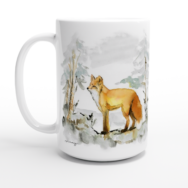 Red Fox Mug 15oz