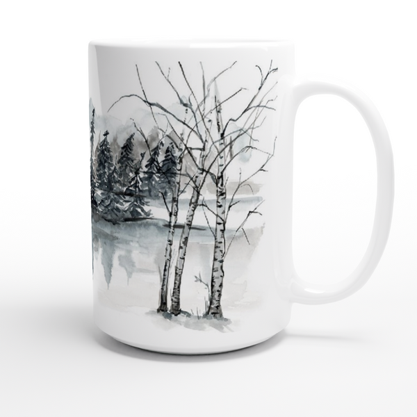 Winter Scene Mug 15oz