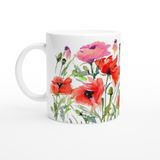Poppy Garden Mug 11oz