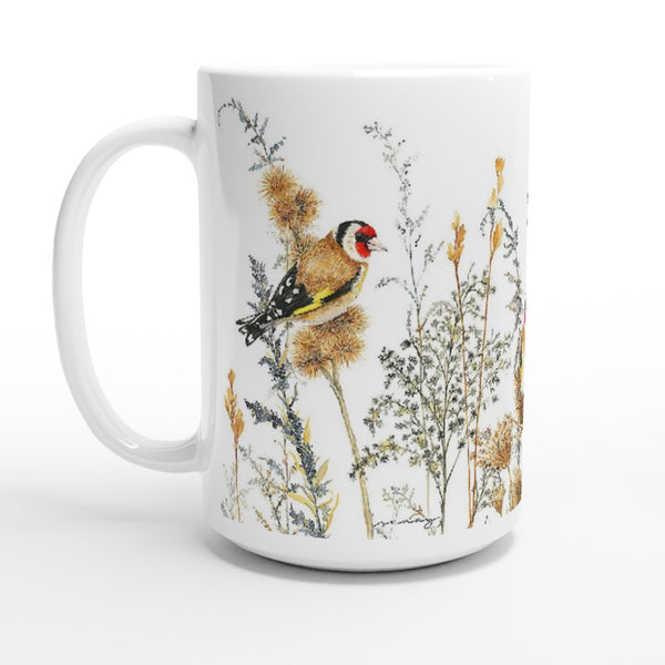 European Goldfinch in the Wild Mug 15oz