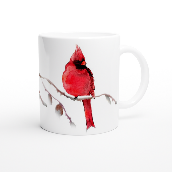 Red Cardinal Mug 11oz